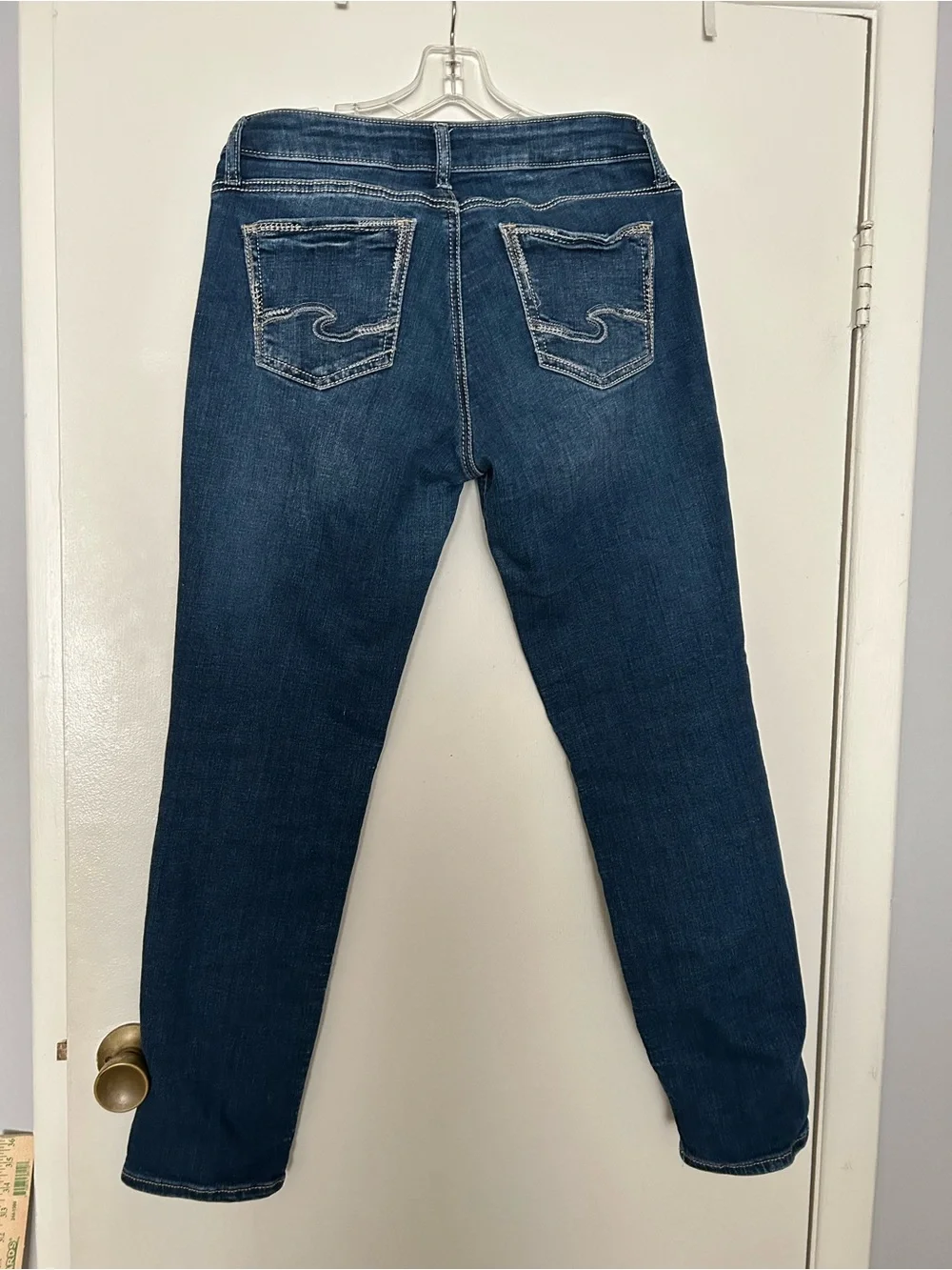Women’s Silver boyfriend jeans